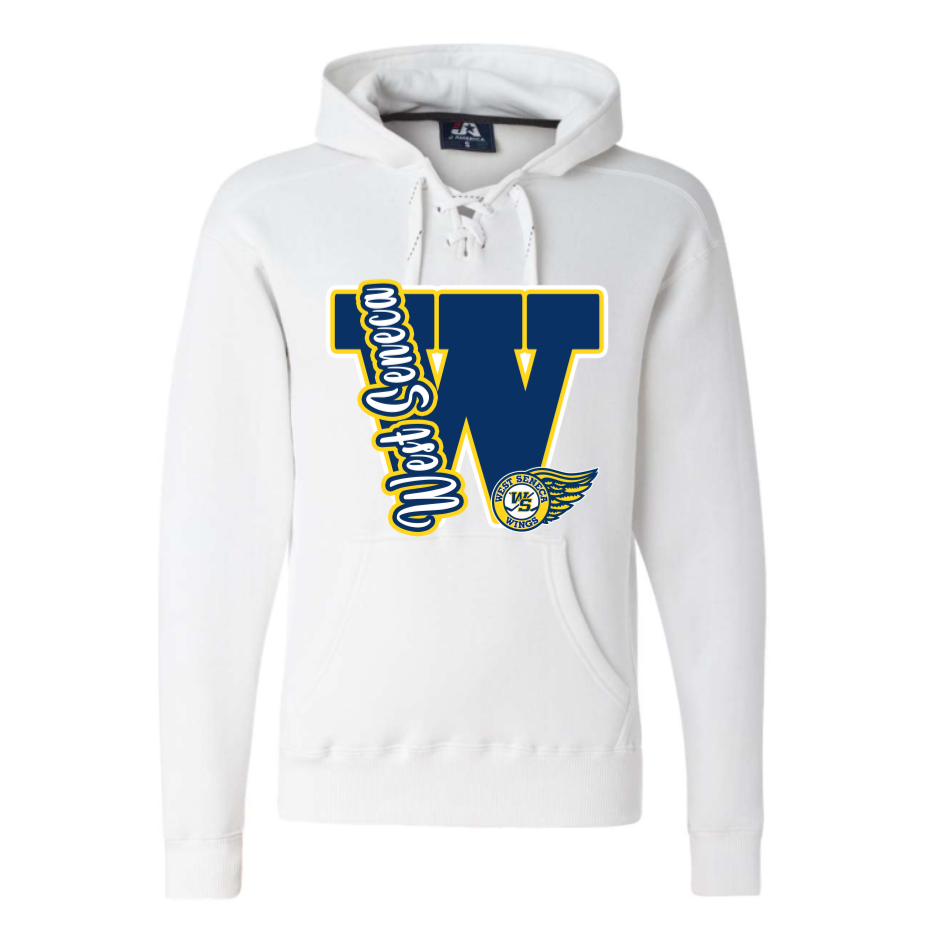 Wings Varsity Letter Adult Sweatshirt