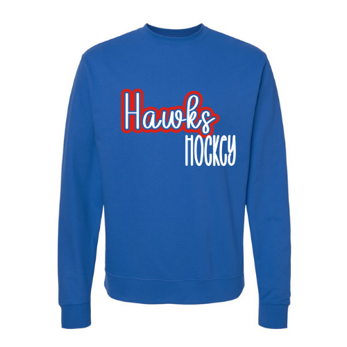 Hawks See-Thru Adult Sweatshirt