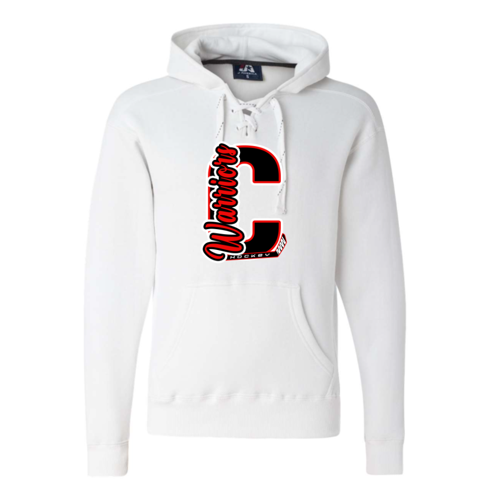 Warriors Varsity Letter Adult Sweatshirt