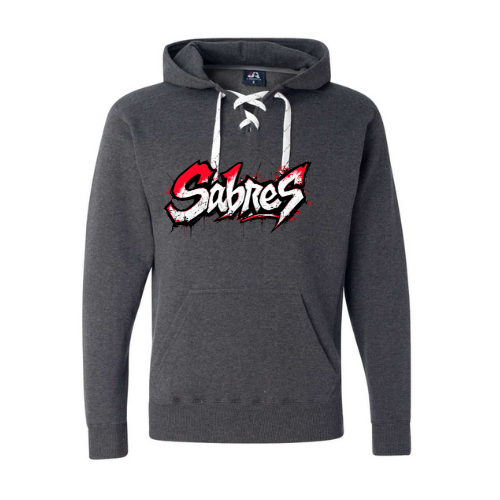 Jr. Sabres Red Grafitti Adult Sweatshirt