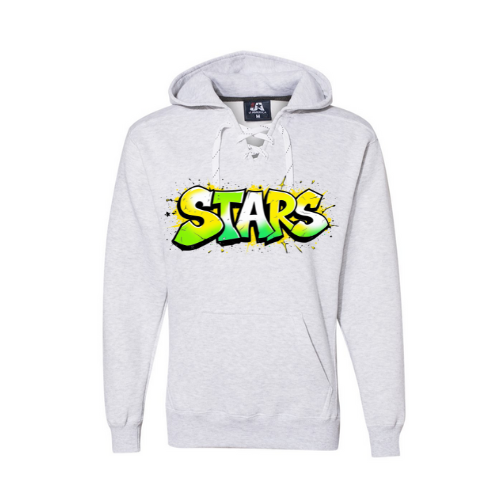 Stars Grafitti Adult Sweatshirt
