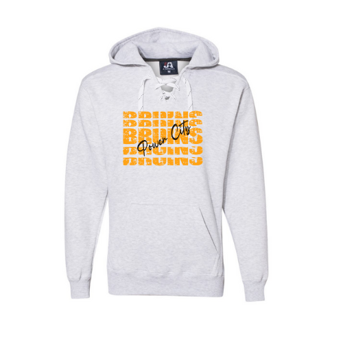 Power City Bruins Stacked Adult Sweatshirt