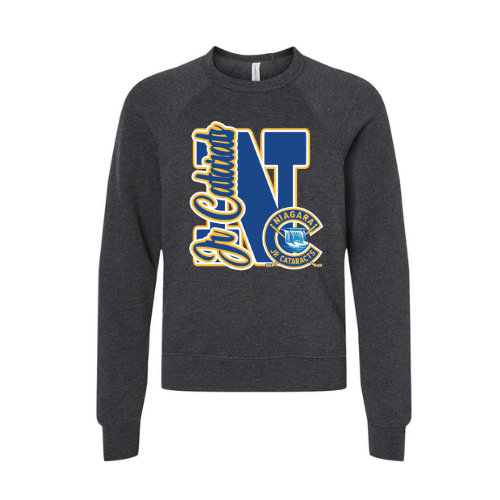 Niagara Jr. Cataracts Varsity Letter Youth Sweatshirt
