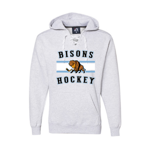 Buffalo Bisons Stripe Letter Adult Sweatshirt