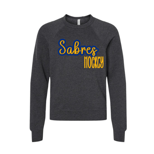 Jr. Sabres Blue See-Thru Youth Sweatshirt