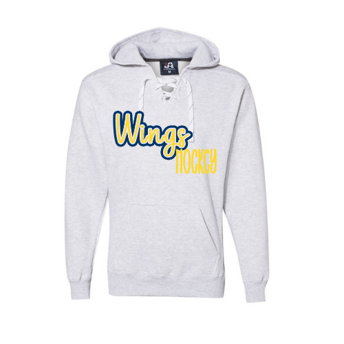 Wings See-Thru Adult Sweatshirt