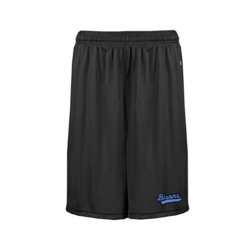 Buffalo Bisons Blue Adult Performance Shorts
