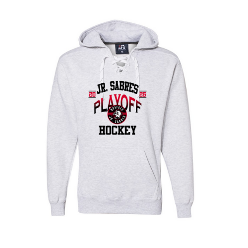 Jr. Sabres Red Gradient Adult Playoff/States Sweatshirt