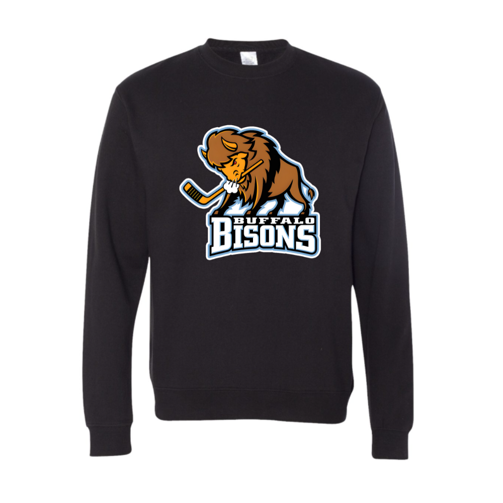 Bisons Logo Adult Sweatshirt