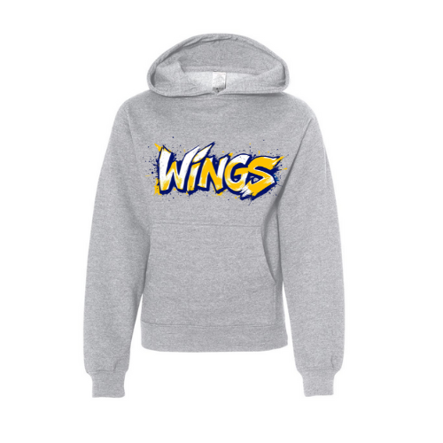 Wings Graffiti Youth Sweatshirt