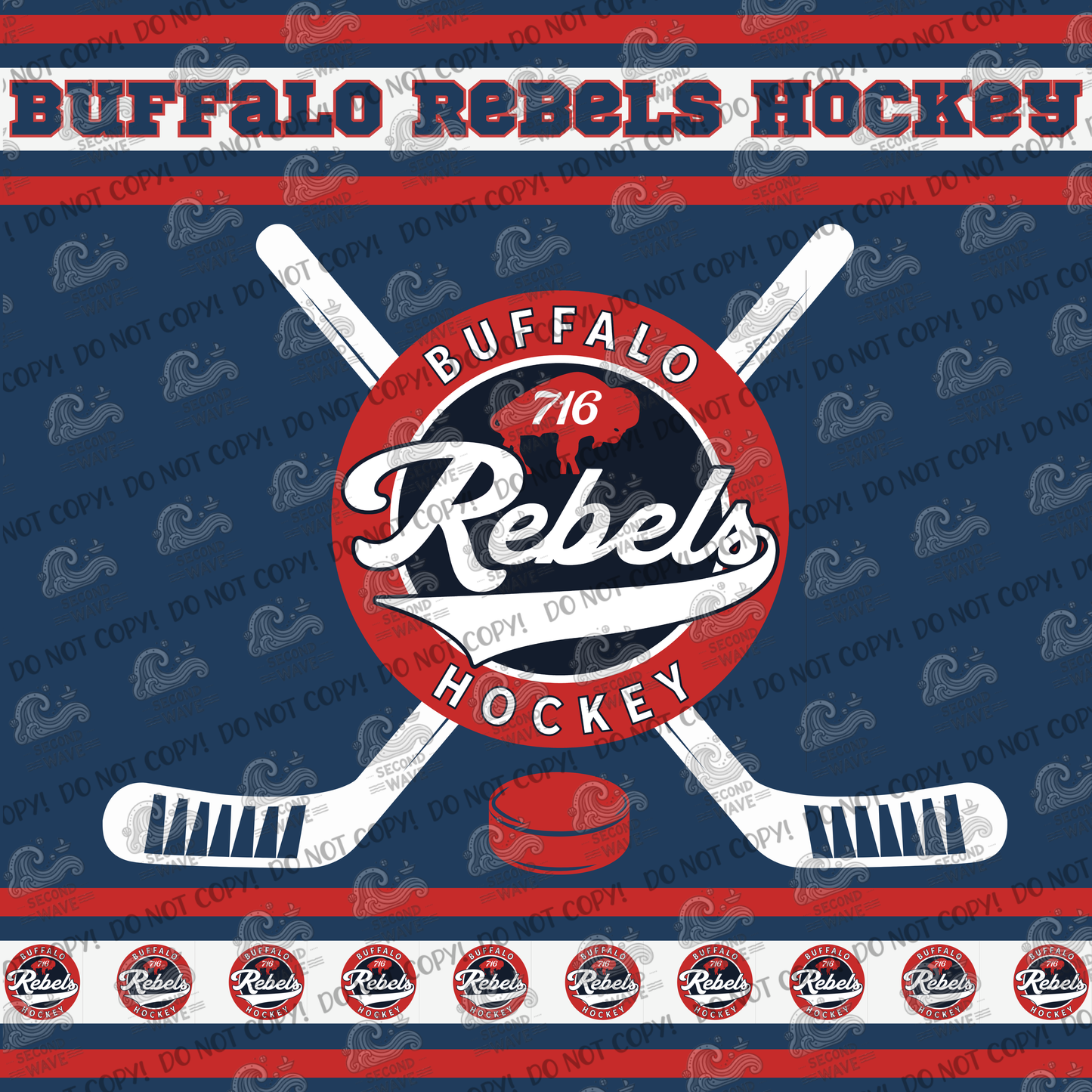 Rebels Blanket with Stripes