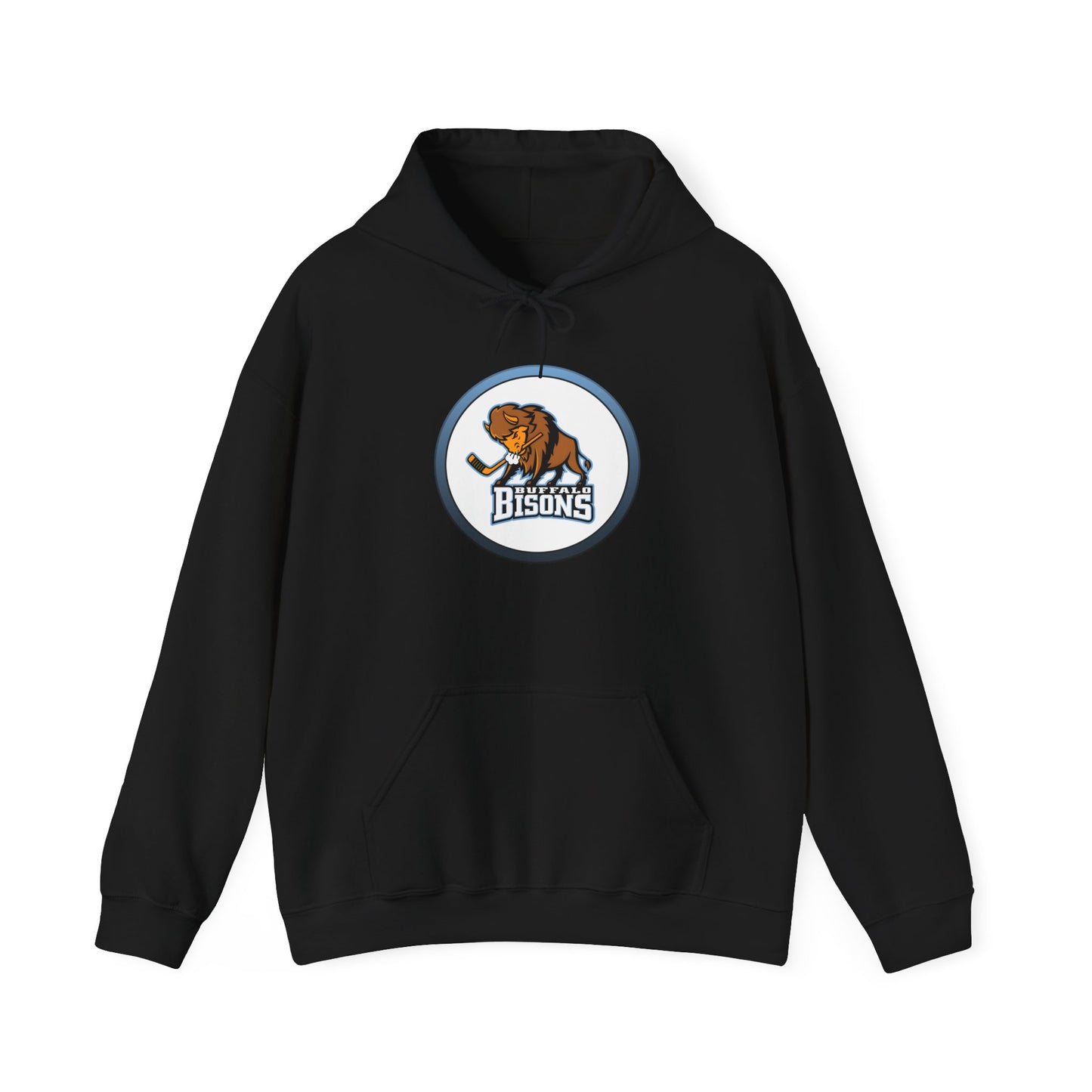 Bisons Circle Logo Youth Hooded Sweatshirt