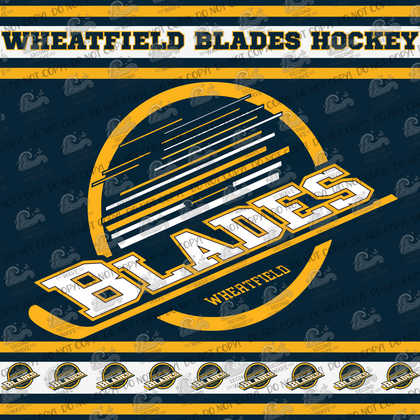 Blades Blanket with Stripes