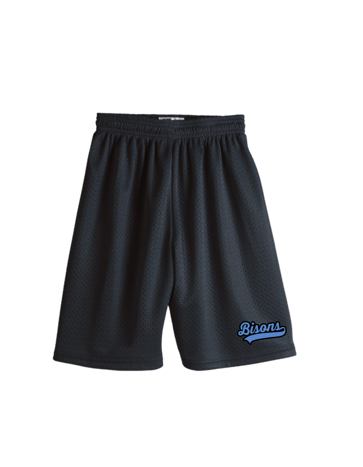 Bisons Blue Adult Performance Shorts