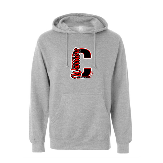 Warriors Varsity Letter Adult Sweatshirt
