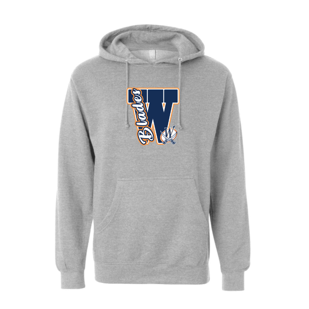 Blades Varsity Letter Adult Sweatshirt