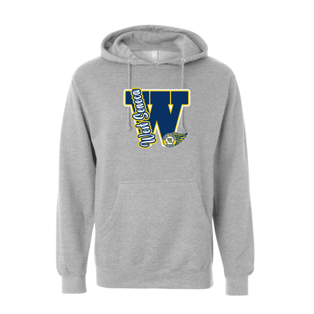 Wings Varsity Letter Adult Sweatshirt