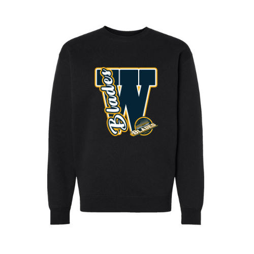 Blades Varsity Letter Adult Sweatshirt
