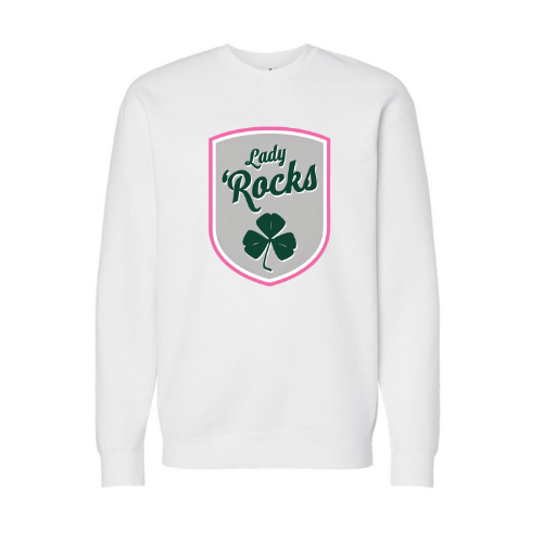 Lady Rocks Logo Adult Sweatshirt
