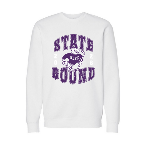 NJPE Adult Playoff/States Sweatshirt