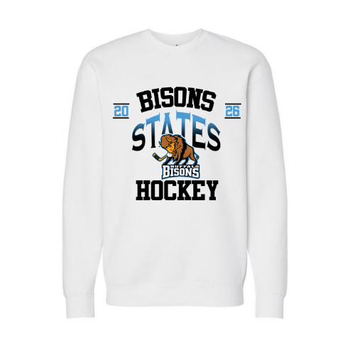 Bisons Gradient Adult Playoff/States Sweatshirt