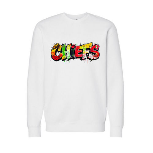 Chiefs Grafitti Adult Sweatshirt