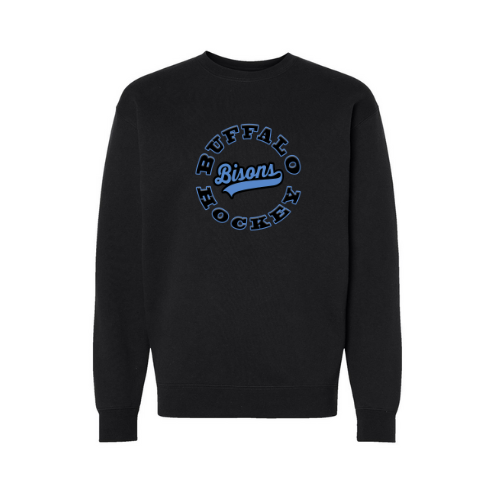 Buffalo Bisons Blue Circle Adult Sweatshirt