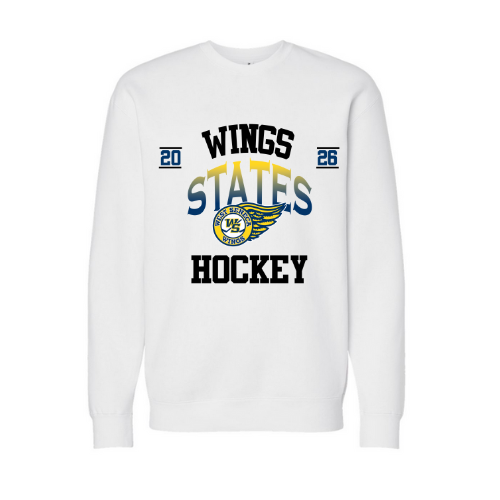 Wings Gradient Adult Playoff/States Sweatshirt