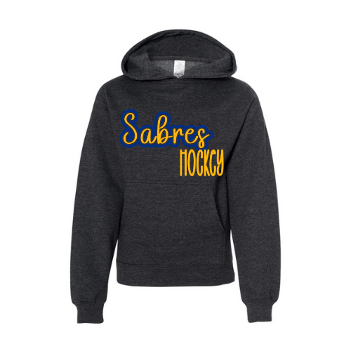 Jr. Sabres Blue See-Thru Youth Sweatshirt
