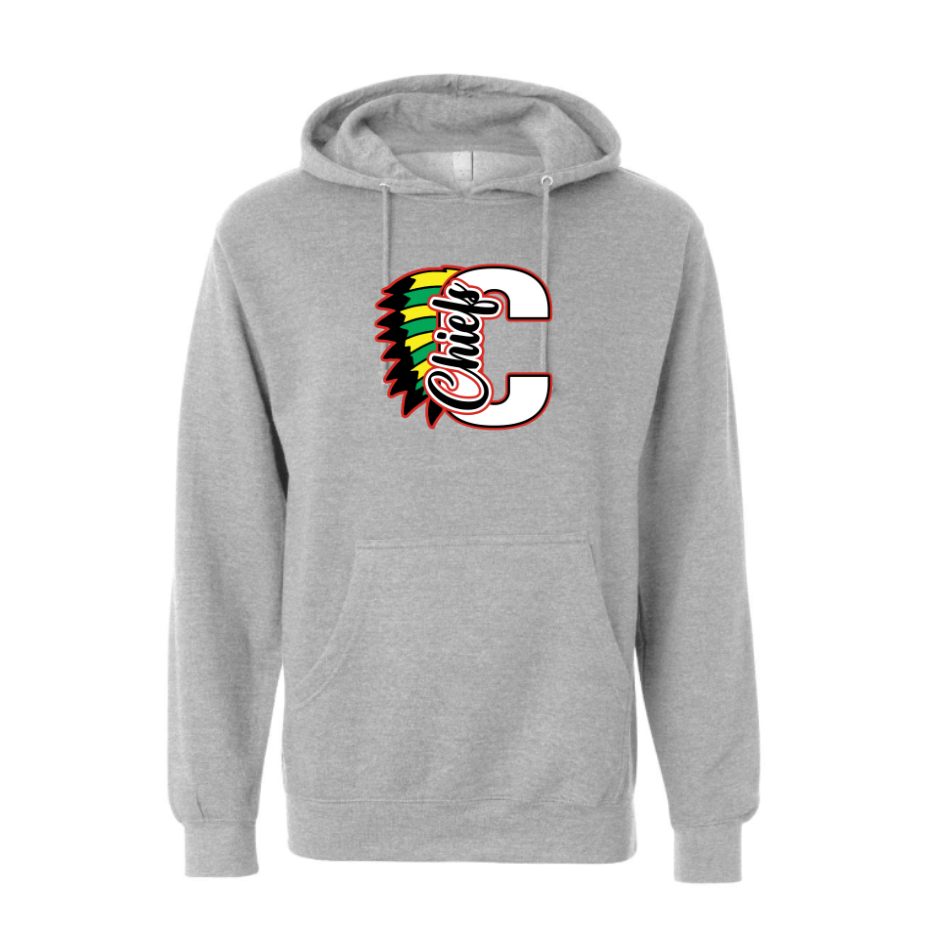 Chiefs Varsity Letter Adult Sweatshirt