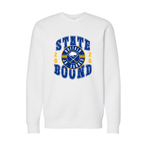 Jr. Sabres Blue Youth Playoff/States Sweatshirt