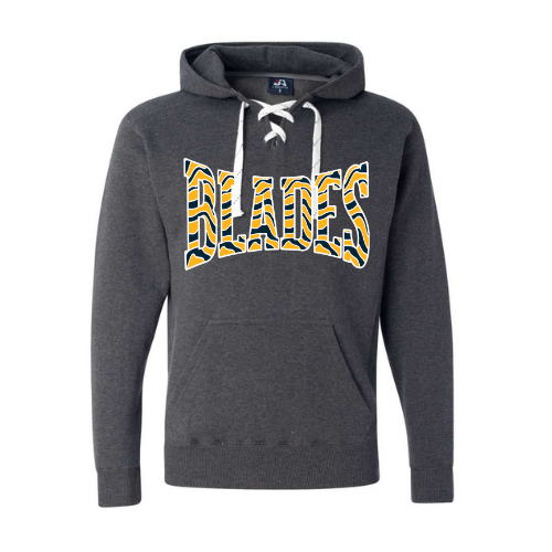 Blades Striped Print Adult Sweatshirt