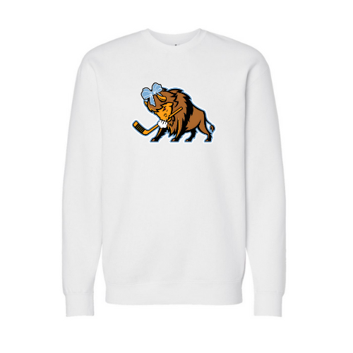 Buffalo Bisons Logo with Bow Adult Sweatshirt