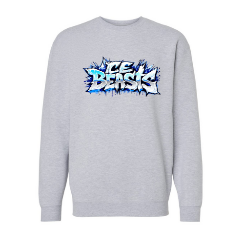 Ice Beasts Grafitti Adult Sweatshirt
