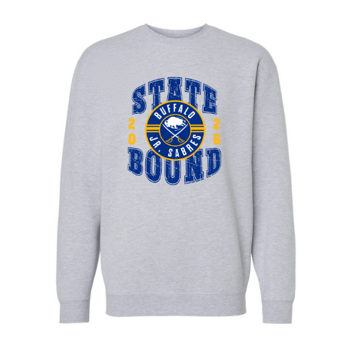 Jr. Sabres Blue Youth Playoff/States Sweatshirt