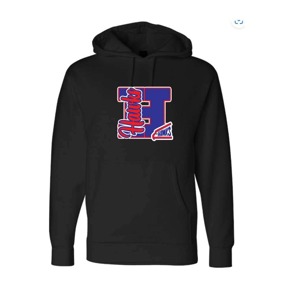 Hawks Varsity Letter Adult Sweatshirt