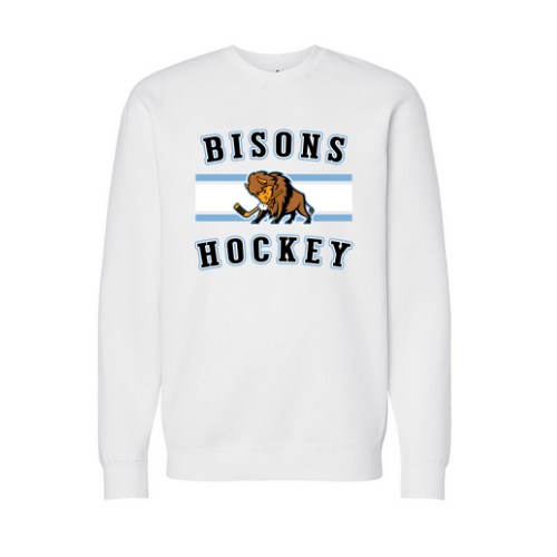 Buffalo Bisons Stripe Letter Adult Sweatshirt