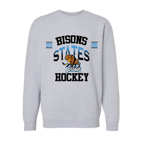 Bisons Gradient Adult Playoff/States Sweatshirt
