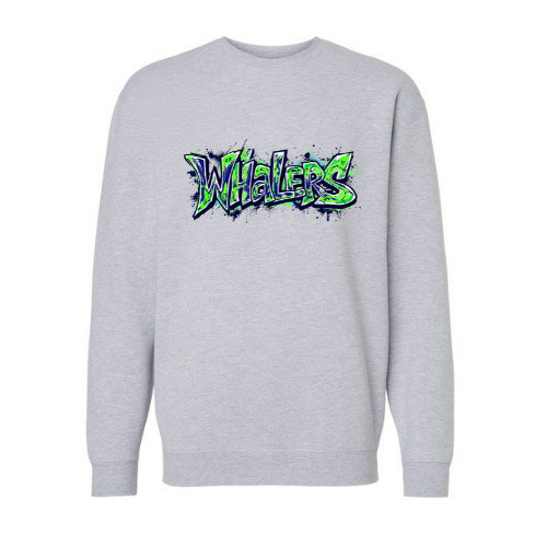 Whalers Grafitti Adult Sweatshirt