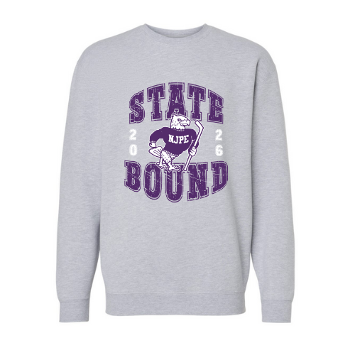 NJPE Adult Playoff/States Sweatshirt