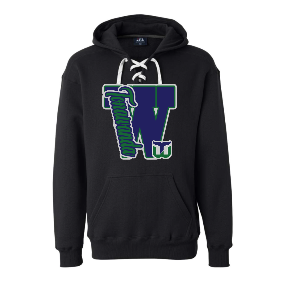 Whalers Varsity Letter Adult Sweatshirt