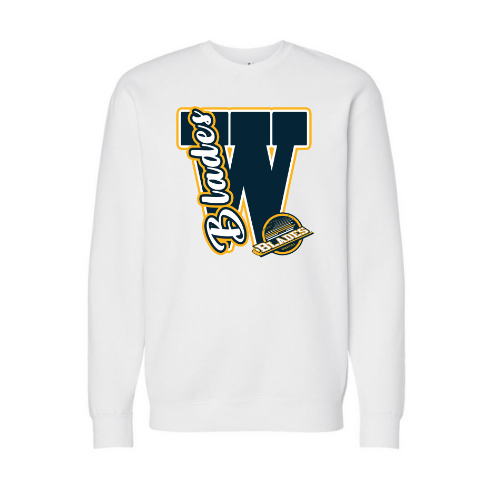 Blades Varsity Letter Adult Sweatshirt