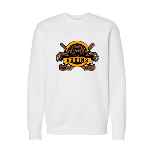 Power City Bruins Logo Adult Sweatshirt
