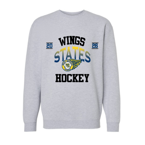Wings Gradient Adult Playoff/States Sweatshirt