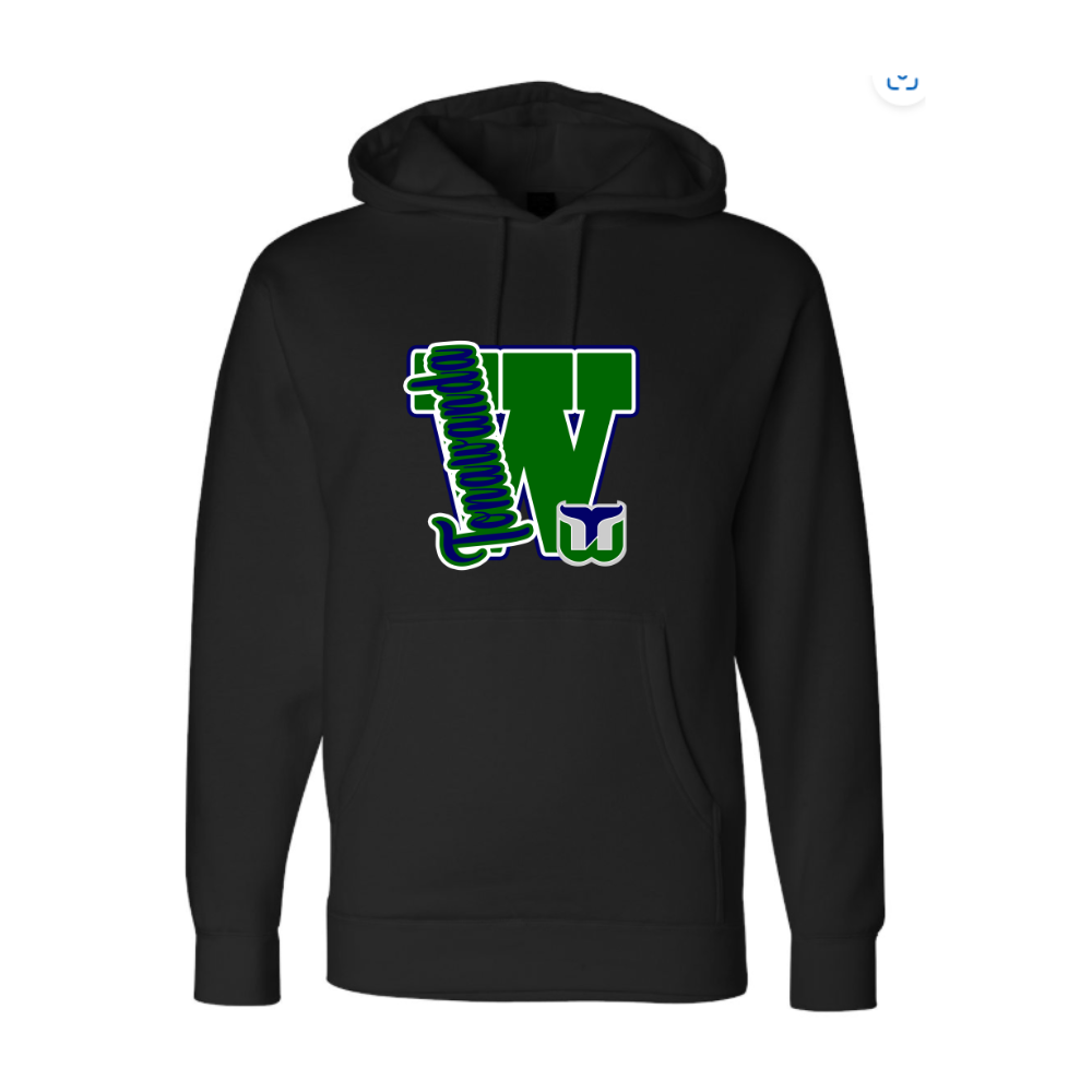Whalers Varsity Letter Adult Sweatshirt