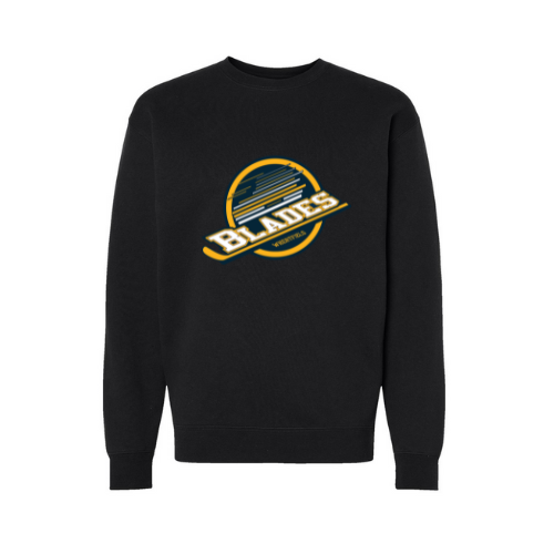 Blades Logo Adult Hooded Sweatshirt