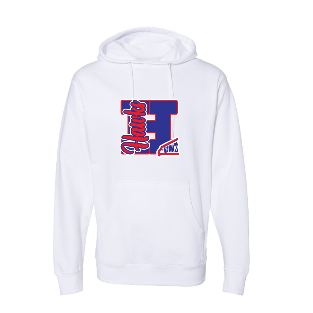 Hawks Varsity Letter Adult Sweatshirt