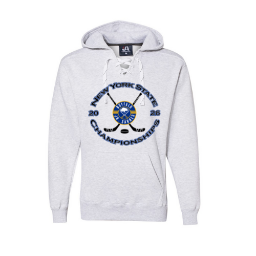 Jr Sabres Blue NYS Championships Adult Sweatshirt
