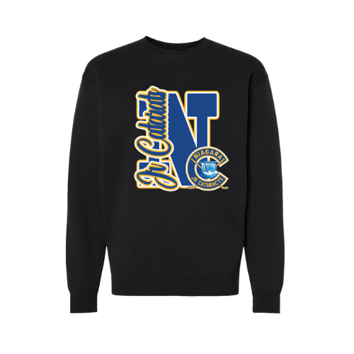 Niagara Jr. Cataracts Varsity Letter Adult Sweatshirt