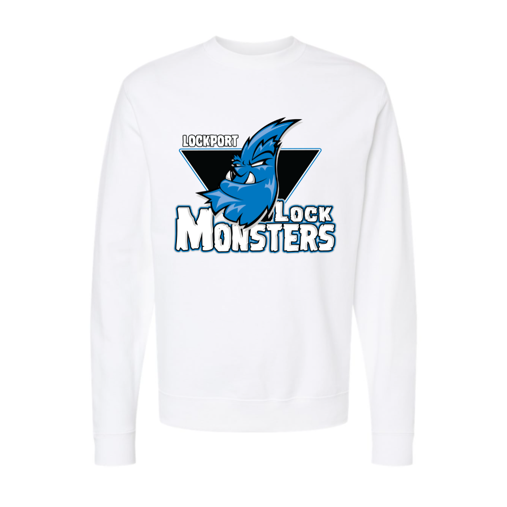 Lockport Logo Adult Hooded Sweatshirt